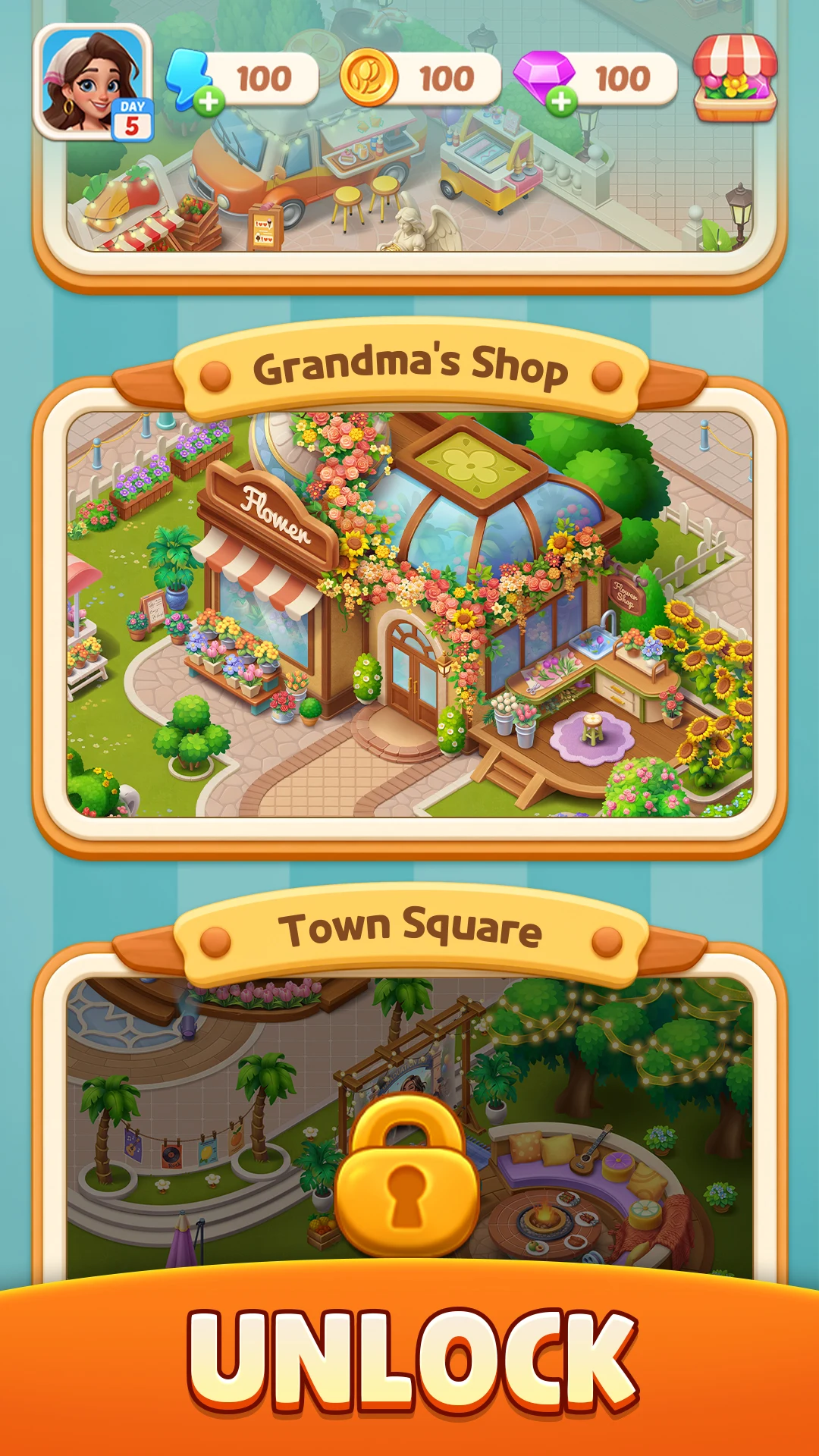 Merge Chef: Sweet Kitchen screenshot