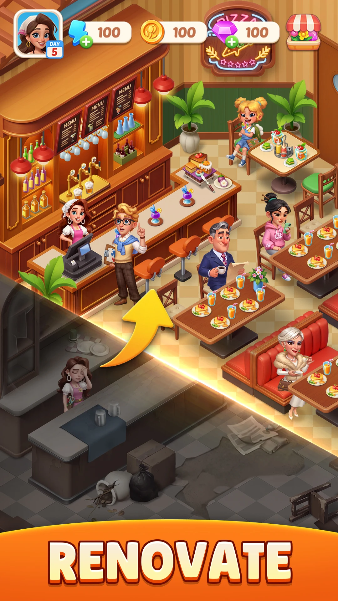 Merge Chef: Sweet Kitchen screenshot